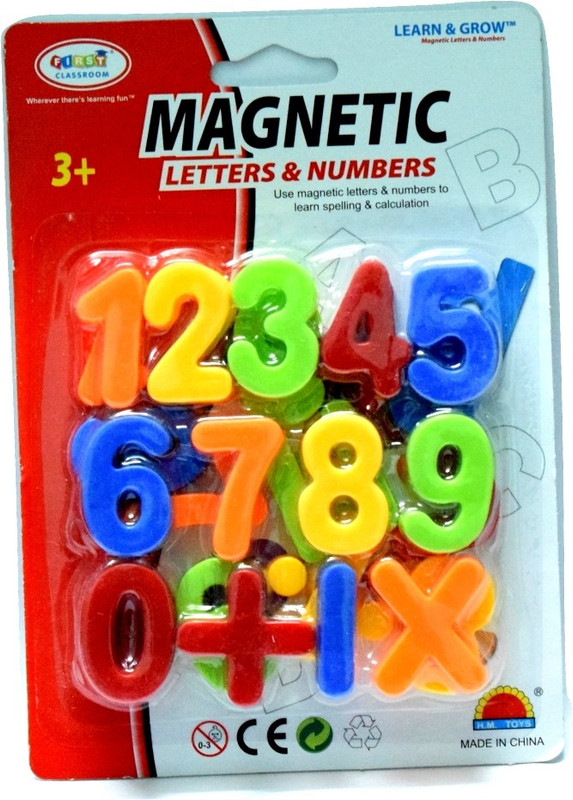 Superbia Magnetic Numbers(Multicolor)