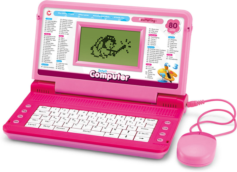 Toyhouse Educational Laptop JD20310E(Pink)