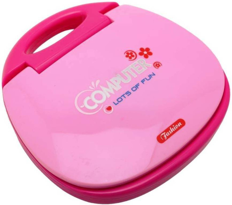 Umangdeal EDUCATIONAL LEARNING LED LAPTOP TOY(Pink)
