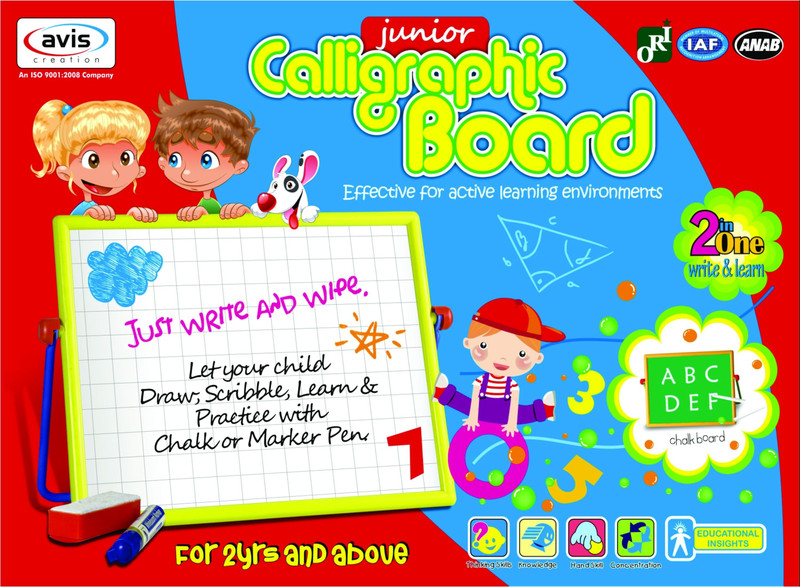 Avis Junior Calligraphic Board(Multicolor)