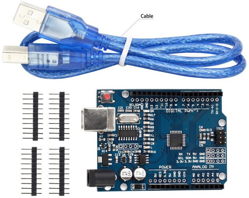 vasavi biometrics ARDUINO-UNO-R3(Green)