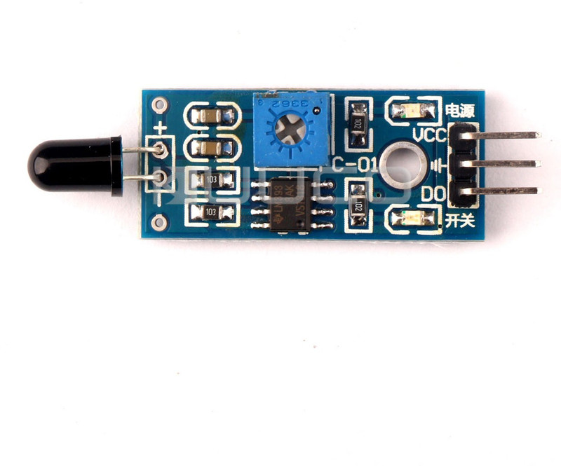 Rotobotix FIRE FLAME SENSOR Module(Multicolor)