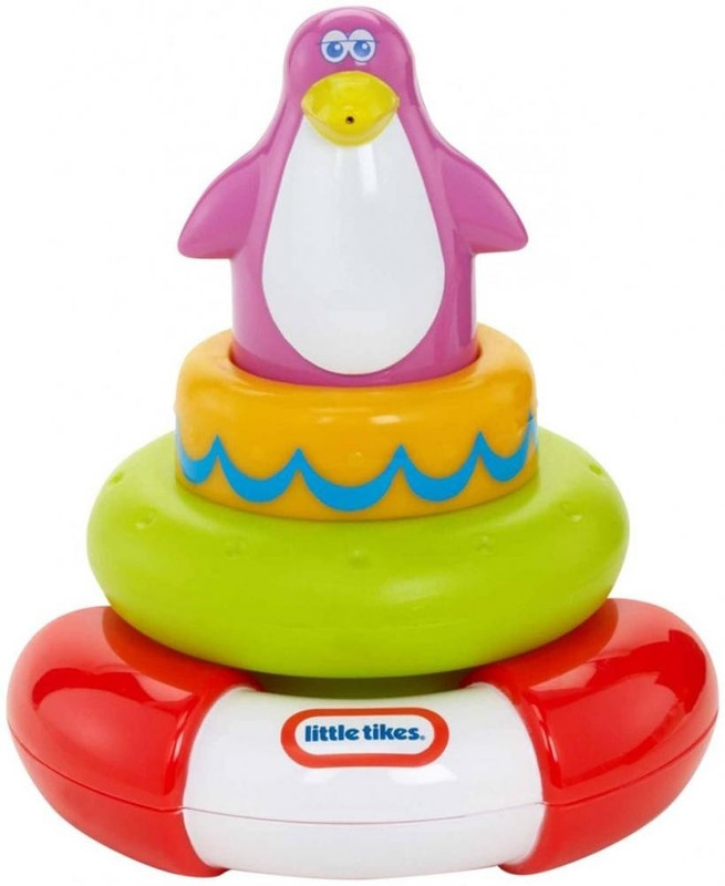 Little Tikes Squirt and Stack Play Penguine(Multicolor)