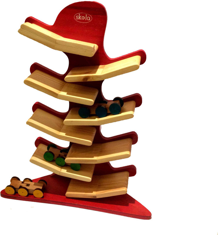 Skola Cascade Car - Visual Tracking with Falling Cars(Multicolor)