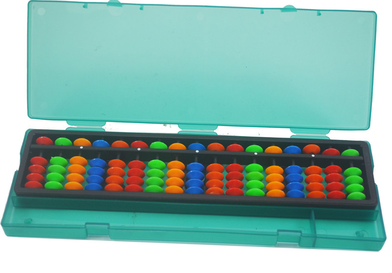Djuize 17 Rod Multicolor Abacus and Box Type 2(Multicolor)