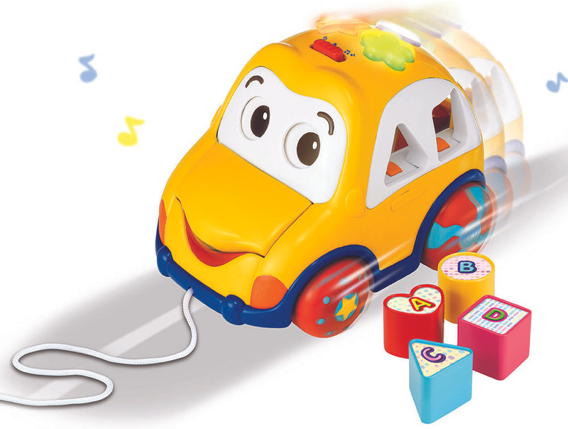 Winfun Rhymes And Sorter Car(Yellow)