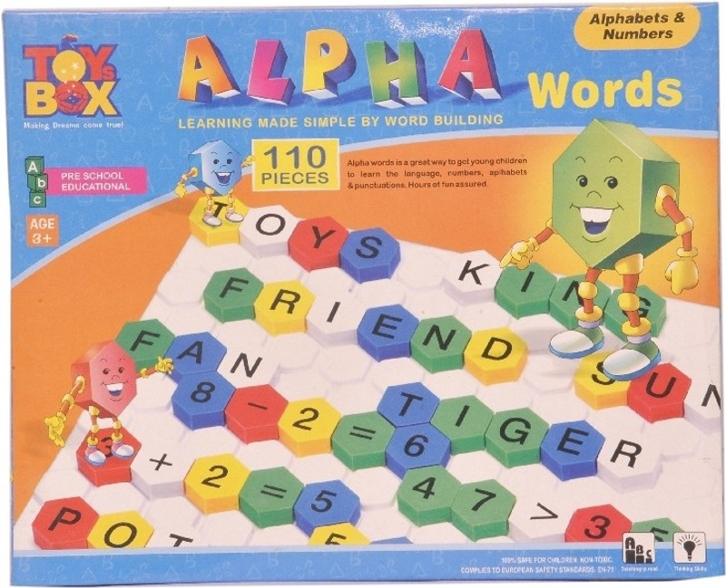 Toysbox Alpha Words(Multicolor)
