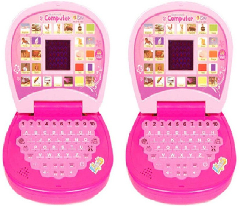 New Pinch Mini screen Kids Laptop - Set of 2(Multicolor)