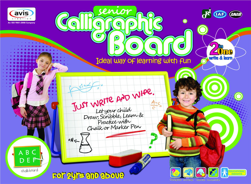 Avis Senior Calligraphic Board(Multicolor)