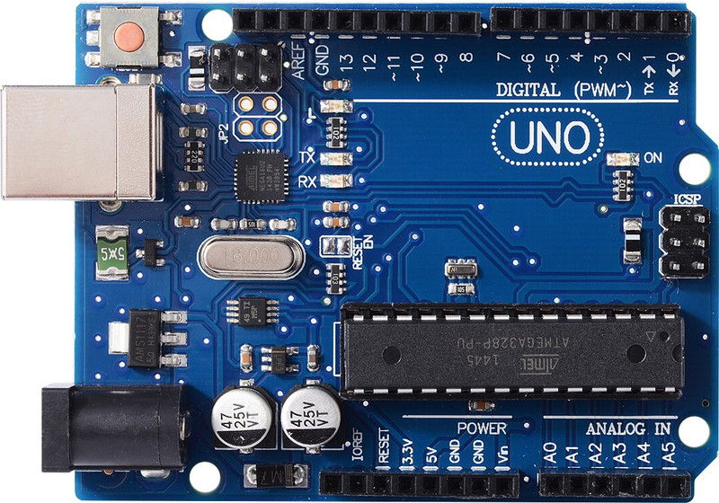 DIY-eCraft Arduino UNO R3(Blue)