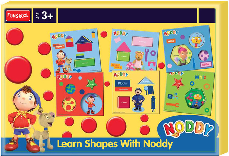 Funskool Learn Shapes with Noddy(Multicolor)