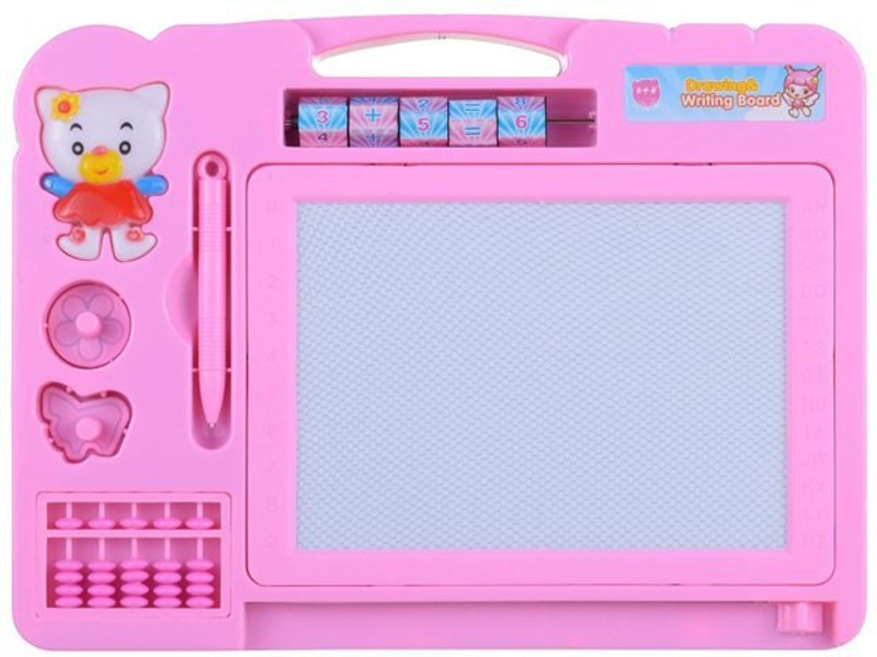 Speoma Magical Slate & Writing Board 2 in 1 Toys for kids(Pink)
