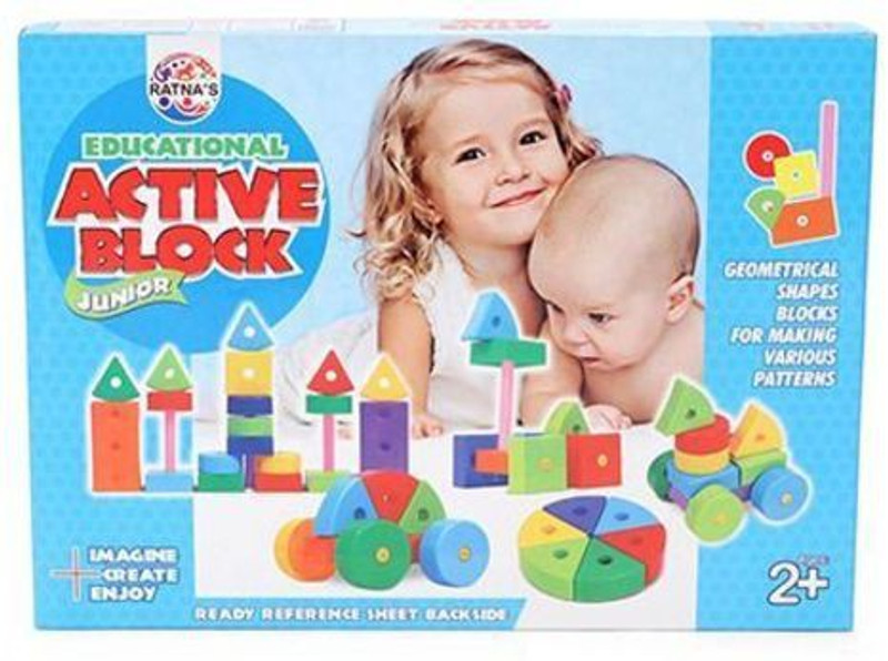 Ratnas active block junior(Multicolor)