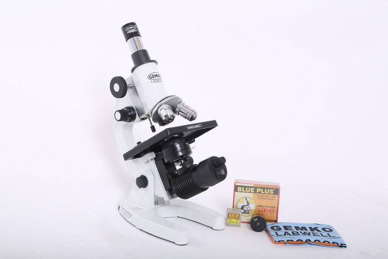 Gemkolabwell STUDENT SCHOOL MONOCULAR JUNIOR L E D MICROSCOPE(White)