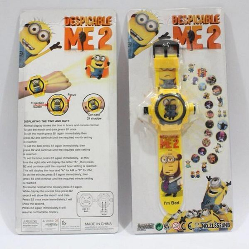 Kids projector watch(Yellow)