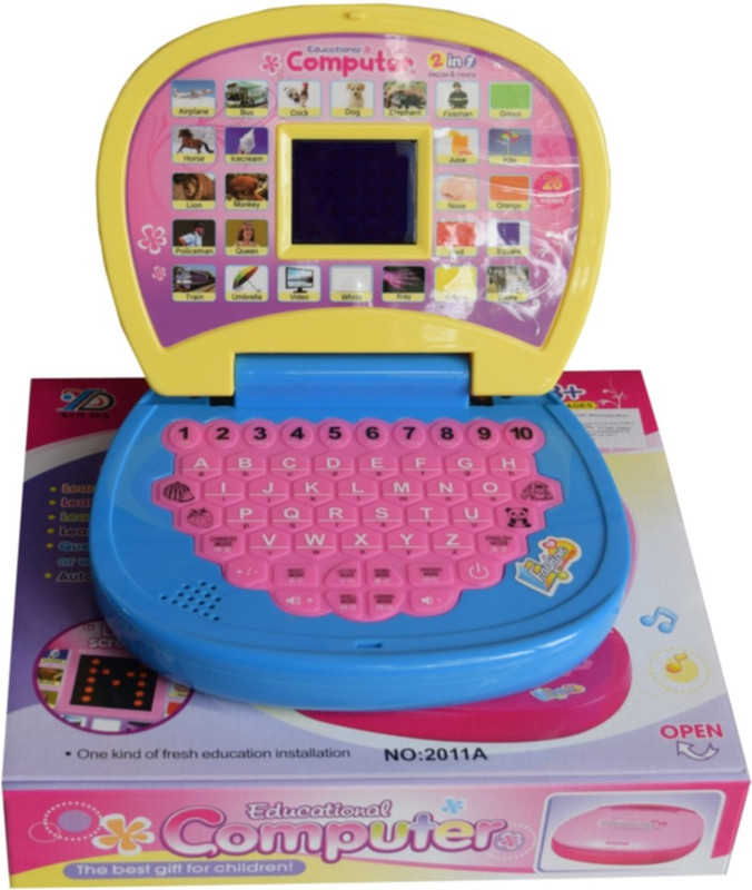 Tara Lifestyle Educational learning Laptop for small kids(Multicolor)