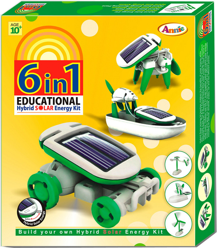 Annie 6 in 1 Educational Hybrid Solar Energy Kit(Multicolor)
