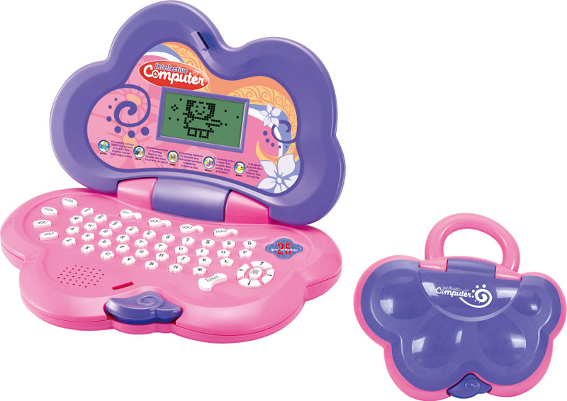 Toyhouse Educational Laptop with 25 functions, Mouse, LED Screen, Purple(Purple)