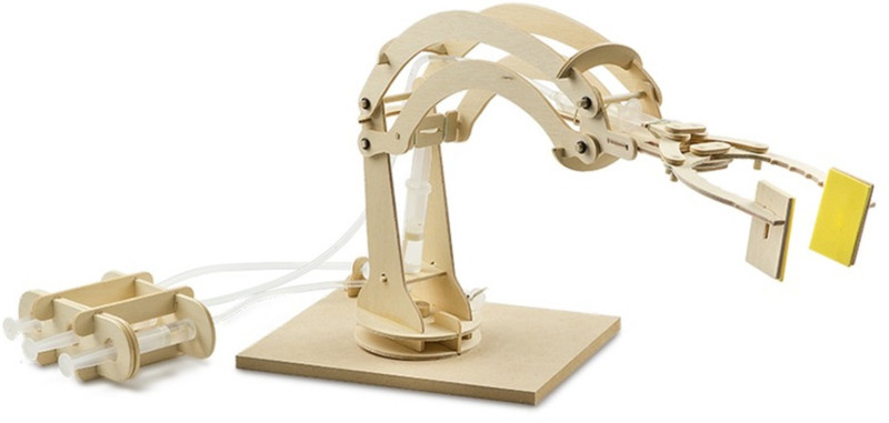 Hydraulic top arm wood
