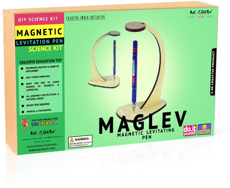 Be Cre8v Maglev - Magnetic Levitation Pen DIY Science Kit(Beige)