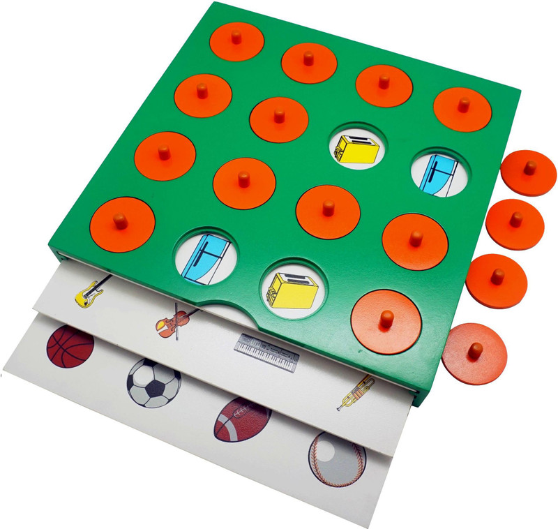 Skola Memory Games - Pair and collect(Multicolor)