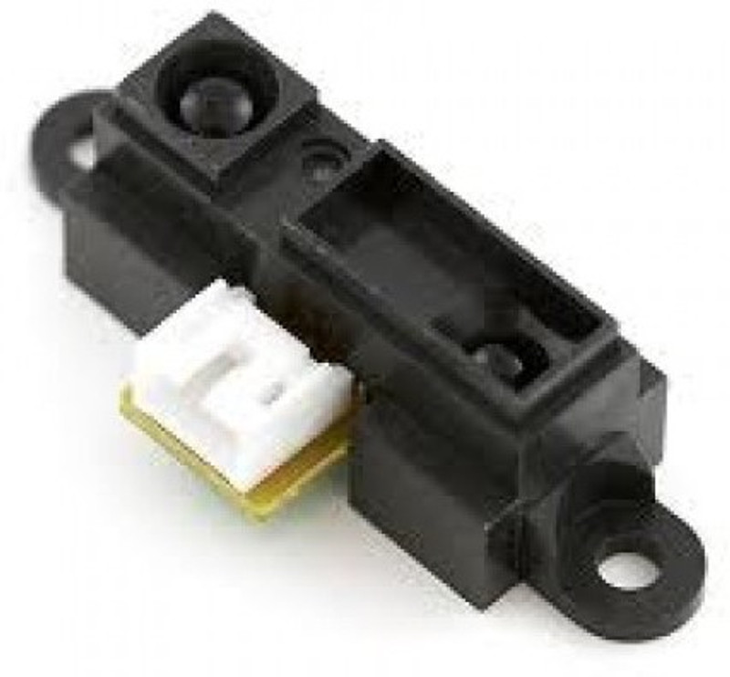 Robosoft Systems Sharp Distance Sensor Gp2y0a21y0f (10cm-80cm)(Black)