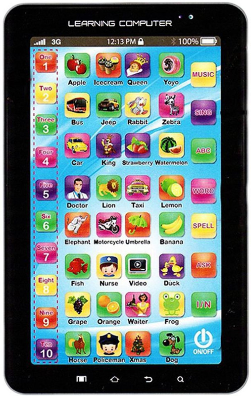 Homeshopeez Learning Toy Educational Pad(Multicolor)