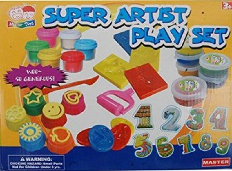 RR Enterprizes Super Artist Clay Arts Set(Multicolor)