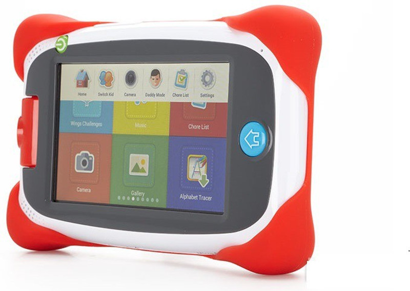 The Flyer's Bay Premium Learning Pad / Tablet ( 5 Inch, 8GB ) for Kids (With Parent Mode, WiFi, Bluetooth and Millions of Games)(Red)