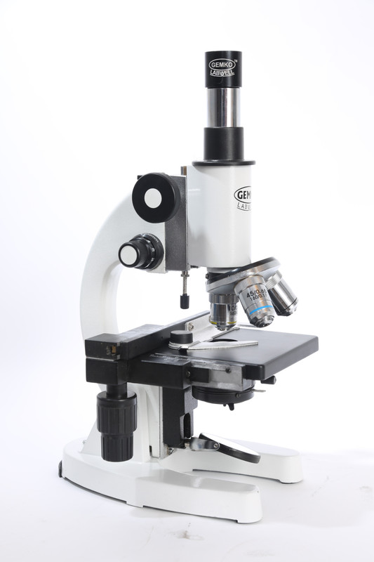 Gemkolabwell Gemkolabwell G.S. 712 Laboratory and Medical Microscope(Black, White)