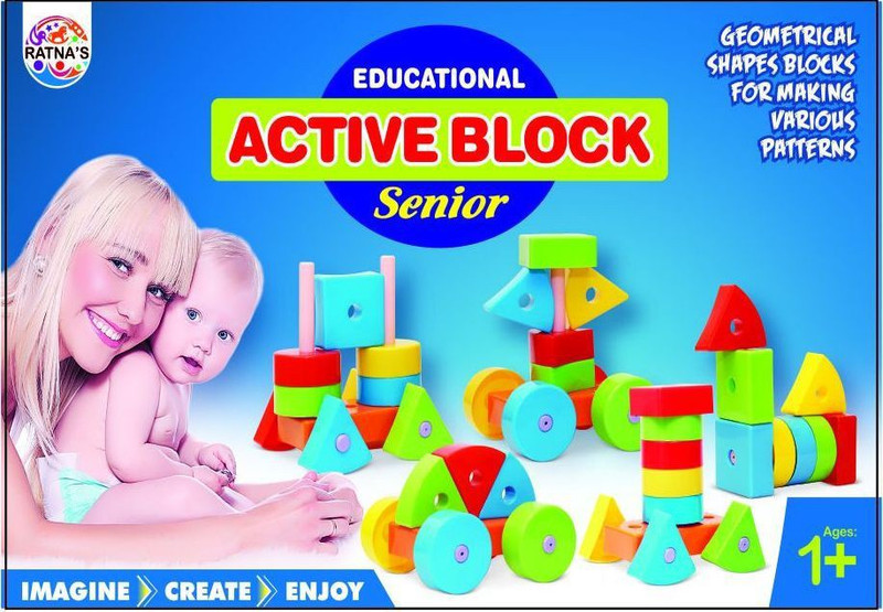 Ratnas active block senior(Multicolor)