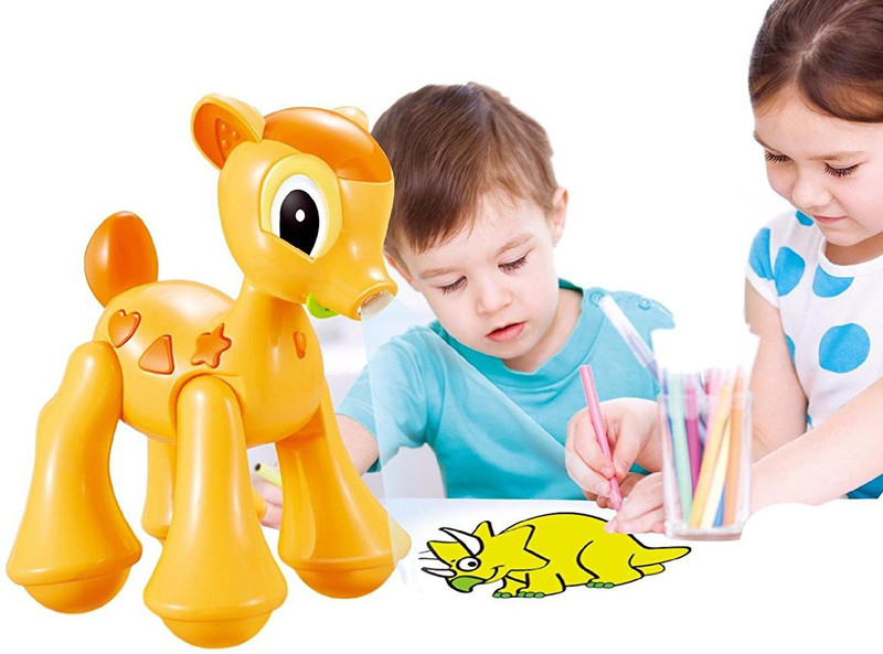 Webby Sika Projector Kit With Fun Drawing Learning Tracing(Multicolor)