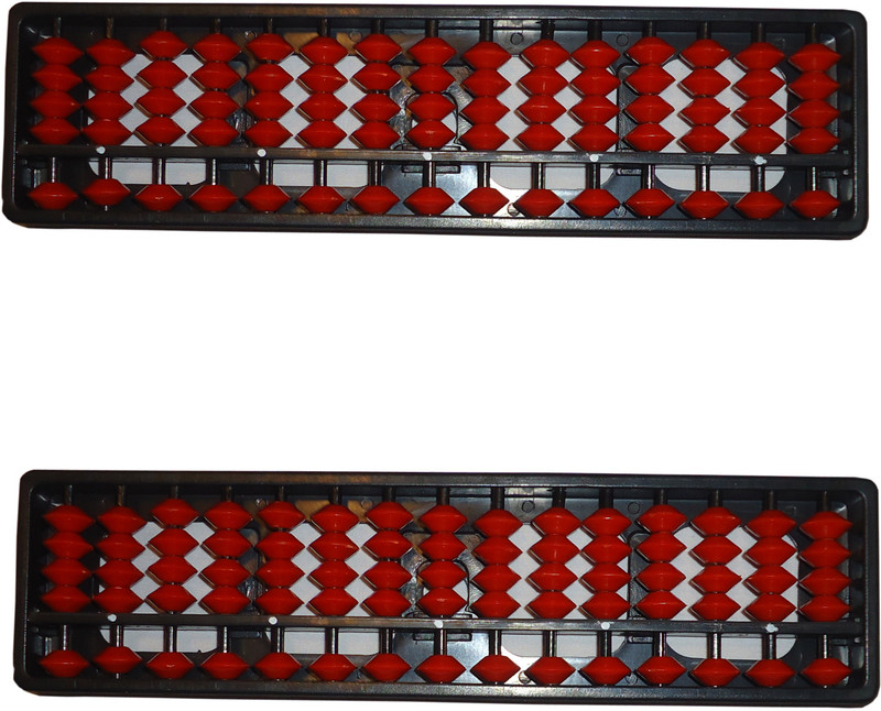 Sae Fashions Red 15 Rod Abacus Kit Set Of 2(Red)