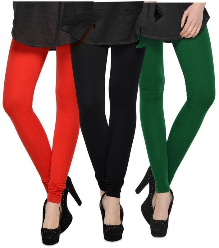 Kjaggs Legging(Dark Green, Red, Black, Solid) Kjaggs Legging(Dark Green, Red, Black, Solid)