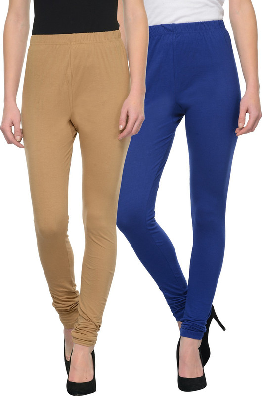 Tulsattva Legging(Blue, Beige, Solid) Tulsattva Legging(Blue, Beige, Solid)