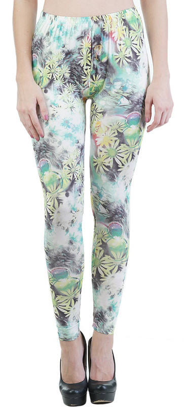 Merch21 Green Jegging(Printed) Merch21 Green Jegging(Printed)