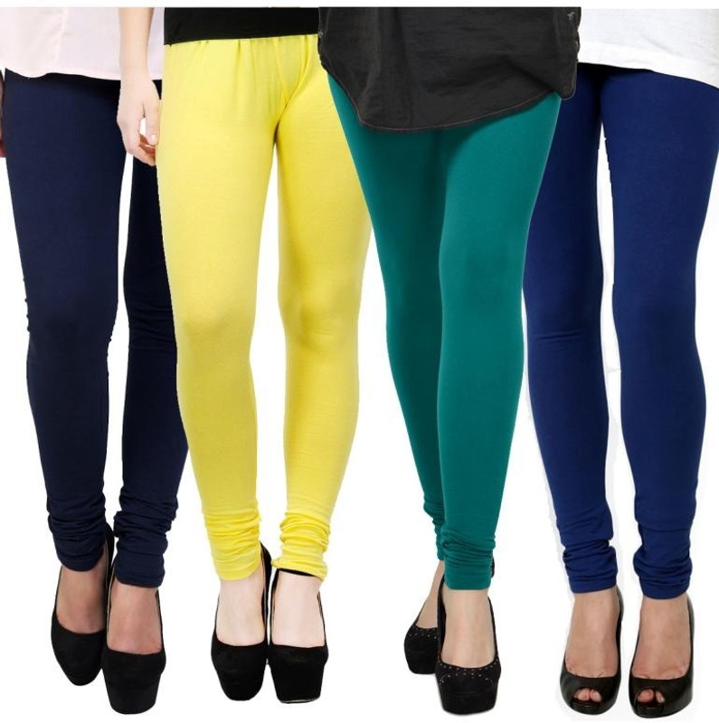 Kjaggs Churidar Legging(Dark Blue, Green, Yellow, Solid) Kjaggs Churidar Legging(Dark Blue, Green, Yellow, Solid)
