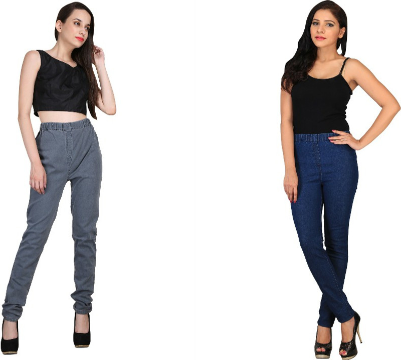 bella nova Grey Jegging(Solid)