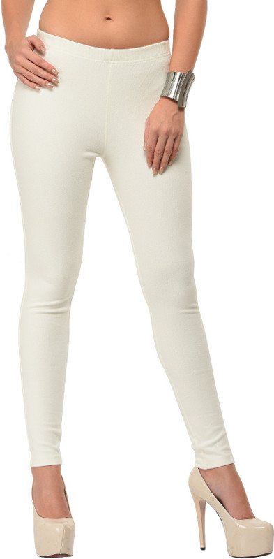 Frenchtrendz White Jegging(Solid) Frenchtrendz White Jegging(Solid)