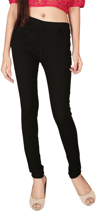 Focus Black Jegging(Solid) Focus Black Jegging(Solid)