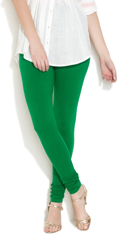 Vita Elegante Legging(Dark Green, Solid) Vita Elegante Legging(Dark Green, Solid)
