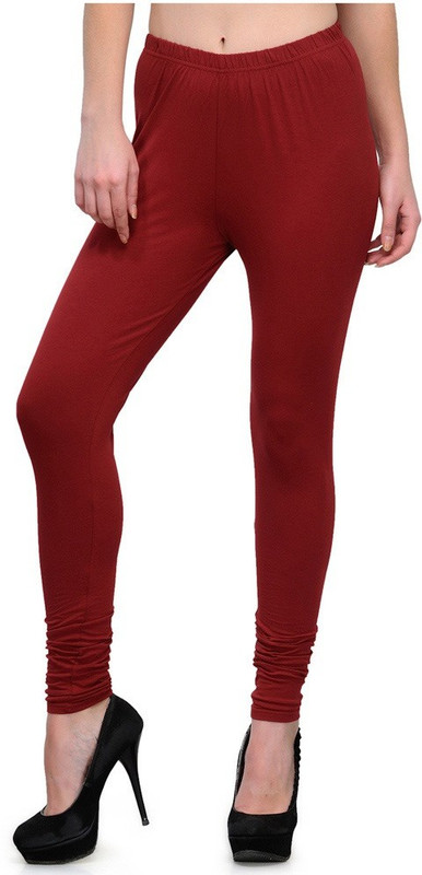 NGT Legging(Maroon, Solid) NGT Legging(Maroon, Solid)