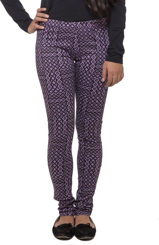 Fashion Cult Purple Jegging(Printed) Fashion Cult Purple Jegging(Printed)
