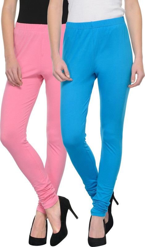 Tulsattva Legging(Blue, Pink, Solid) Tulsattva Legging(Blue, Pink, Solid)