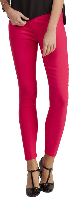 Vero Couture Pink Jegging(Solid) Vero Couture Pink Jegging(Solid)