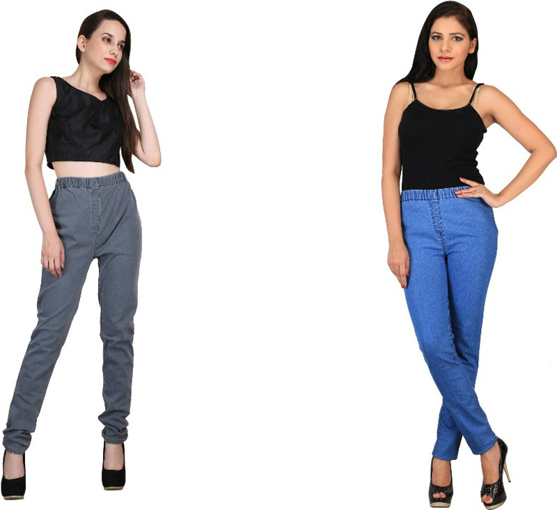 bella nova Grey Jegging(Solid)