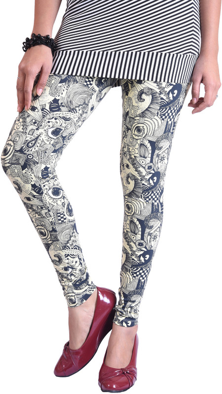 Bluestripes Legging(Black, Printed) Bluestripes Legging(Black, Printed)