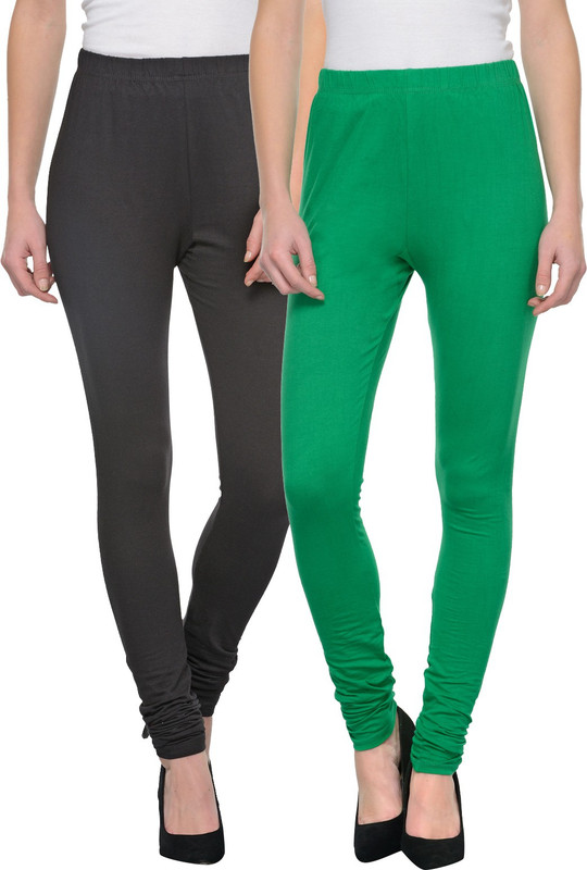 Tulsattva Legging(Black, Green, Solid) Tulsattva Legging(Black, Green, Solid)