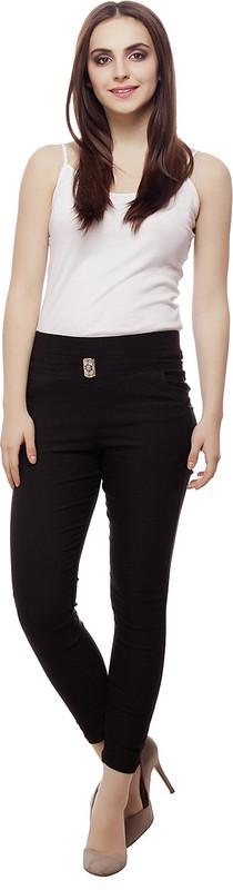 Purple Feather Black Jegging(Solid) Purple Feather Black Jegging(Solid)