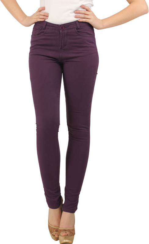 Xpose Purple Jegging(Solid) Xpose Purple Jegging(Solid)